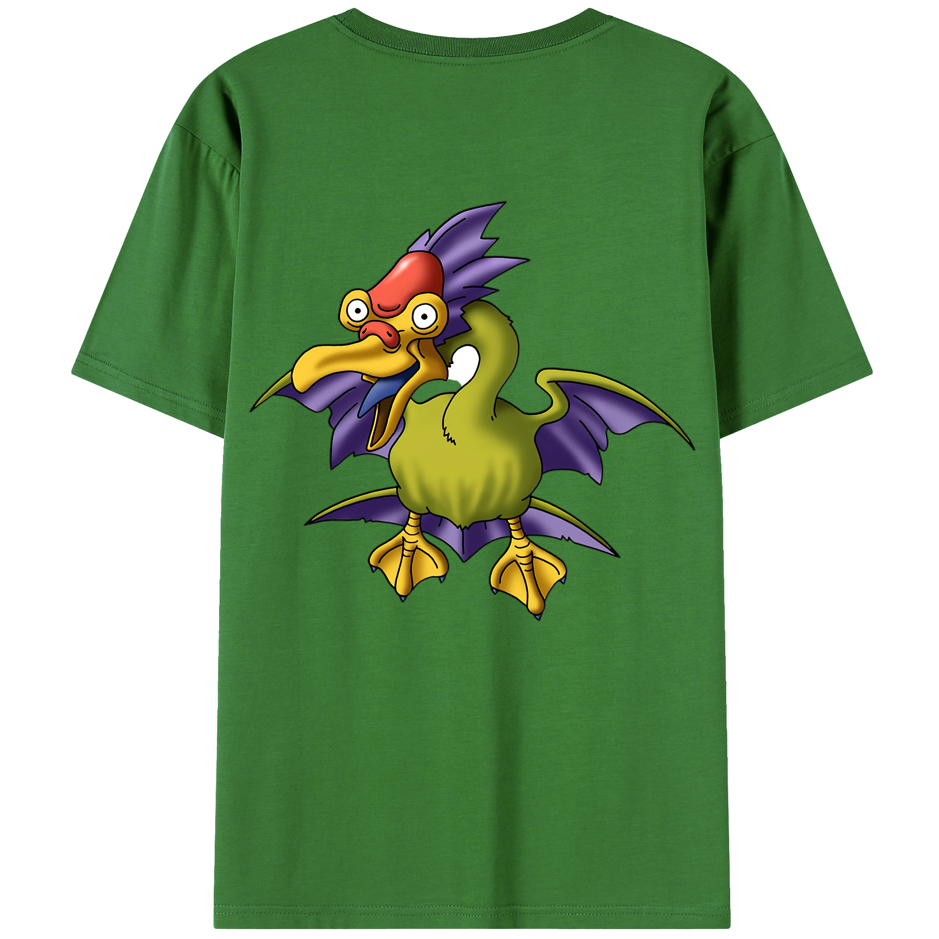 （画像用） ドラゴンクエスト Doragon Kuesuto Dragon Quest レディース半袖Tシャツ(バックプリント)